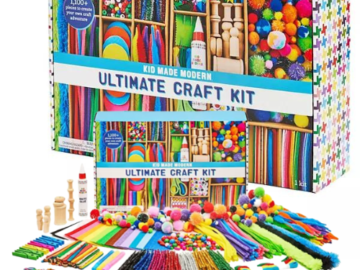 1100-Piece Kid Made Modern Ultimate Craft Kit $25 (50)