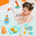 CUTE STONE Bathtub Toy with Magnetic Fishing Games $9.99  After Code (Reg. $19.99)