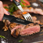 Set of 8 Stainless Steel Steak Knife $17.49 After Code (Reg. $59.98) – $2.18/Each! – Sharp, Non-Stick & Rust-Resistant! + FAB Ratings!