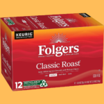 72-Count Folgers Classic Medium Roast Coffee Keurig K-Cup Pods as low as $20.04 After Coupon (Reg. $40.08) + Free Shipping! 28¢/Pod!