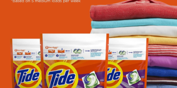 111-Count Tide PODS Spring Meadow Laundry Detergent Soap Pods as low as $24.84 After Coupon (Reg. $39.35) + Free Shipping! 22¢/Pac!