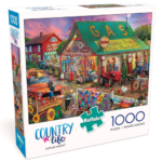 Buffalo Games Country Life Antique Market 1000 Pieces Jigsaw Puzzle $6.03 (Reg. $11.80) – For ages 14 years and up!