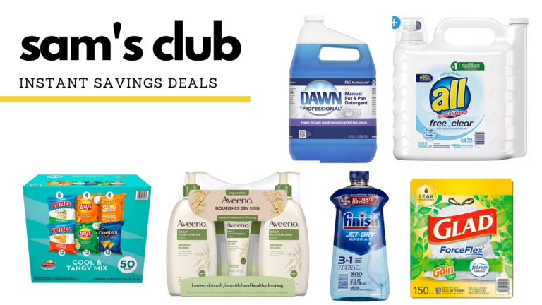 Sam’s Club Instant Savings Deals | All End 12/24