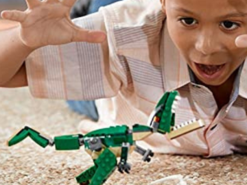 LEGO 174-Piece 3in1 Mighty Dinosaurs Building Toy Set $11.99 (Reg. $14.99) – 34K+ FAB Ratings! – Perfect gift for dinosaur lover kids