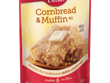 FOUR 9-Pack 6.5 oz Bags Betty Crocker Cornbread and Muffin Mix as low as $4.69 PER 9-Pack (Reg. $23) + Free Shipping – $0.52/ 6-Serving Bag or $0.09/ Serving + Buy 4, save 5%