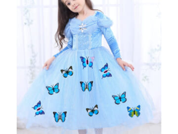 Girls Princess Party Dress $19.98 After Code (Reg. $33.30) + Free Shipping – FAB Ratings! Multiple Sizes, 2 Colors