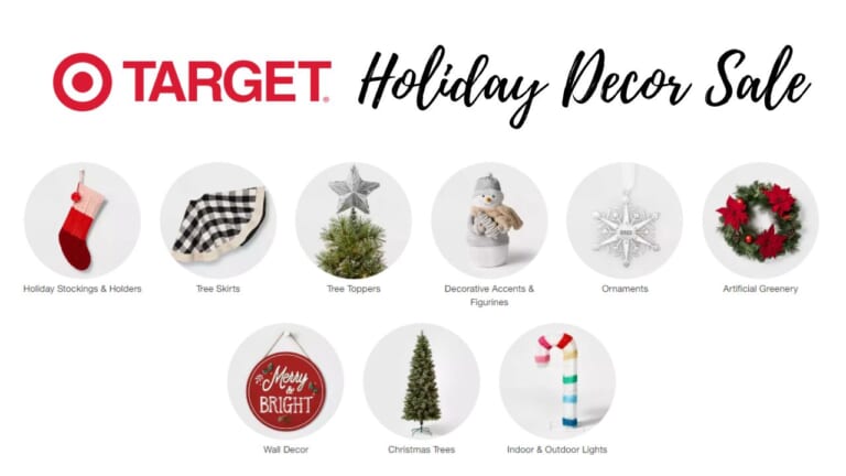 30% Off Christmas Decor At Target