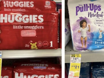 Get Huggies Diapers & Pull-Ups for Less Than $5 at CVS & Walgreens
