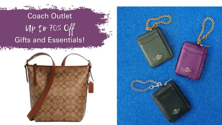 Coach Outlet | Gifts Up To 70% Off + Free Shipping