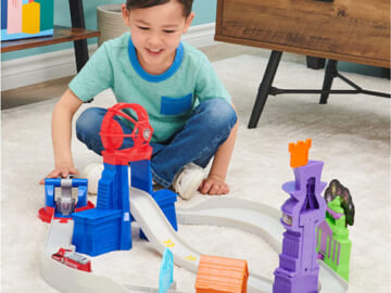 Paw Patrol True Metal Total City Rescue Movie Track Set $17.50 (Reg. $42) – with Exclusive Marshall Vehicle! FAB Ratings!