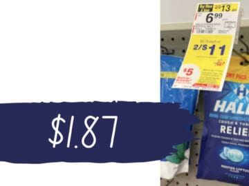 $1.87 Halls Cough Drops (reg. $6.99)