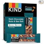 FOUR 6 Count KIND Dark Chocolate Nuts & Sea Salt, 8.4 Oz as low as $6.41 EACH Shipped Free (Reg. $8.79) – $1.07/Bar + Buy 4, Save 5%!