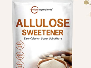 Zero Calorie Allulose Sweetener, 48-Ounce as low as $18.88 (Reg. $26.95) – $0.39/ Oz + FAB Ratings! – Keto Diet and Vegan Friendly