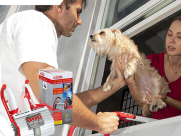 Kidde Two-Story Fire Escape Ladder $39.92 Shipped Free (Reg. $64) – 15K+ FAB Ratings! With 13-Foot Anti-Slip Rungs