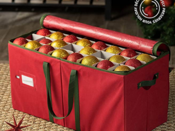 TWO Zober Large Christmas Ornament Storage Box $13.92 EACH After Coupon (Reg. $34.99) + Free Shipping – 5.7K+ FAB Ratings! + Save up to 40% when you buy multiple qualifying items!