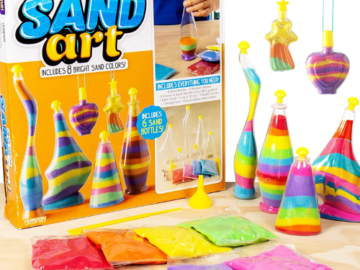 Made By Me DIY Sand Art Kit $8.49 (Reg. $15) – 6K+ FAB Ratings! Includes 8 Bright Sand Colors!