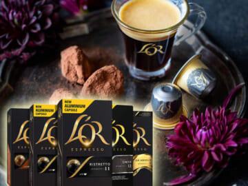 Save 25% on L’OR Espresso Aluminum Coffee Capsules as low as $17.25 After Code + Coupon (Reg. $33.49+) + Free Shipping + More Coffee Capsules from $16