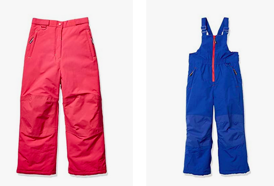 Amazon Essentials Kids’ Snow Pants and Snow Bibs only $15!