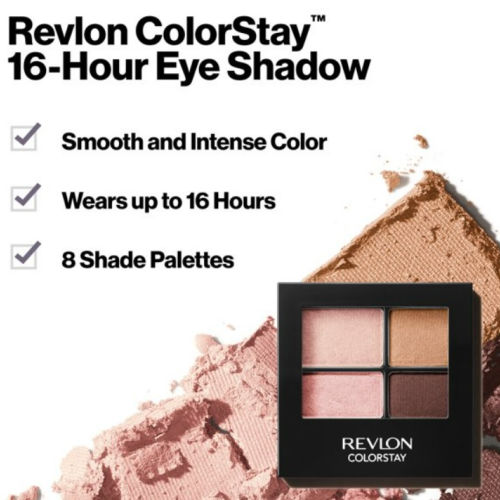 Revlon ColorStay Eyeshadow Quad with Applicator Brush (Decadent) $1.60 (Reg. $10) + Moonlit palette for $1.89