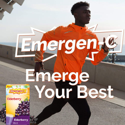 18-Count Emergen-C Elderberry Immune Support Fizzy Drink $6.45 (Reg. $14) – $0.36 Each! 3.7K+ FAB Ratings!