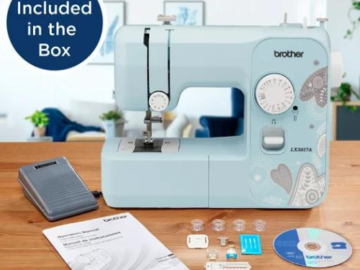 Brother 17-Stitch Portable Full-Size Mechanical Sewing Machine $76 Shipped Free (Reg. $100) – 1.2K+ FAB Ratings! – 3 Colors!