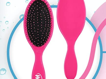 FOUR Wet Brush Original Detangler Hair Brush w/ Exclusive Ultrasoft IntelliFlex Bristles $5.61 EACH (Reg. $12) – 52K+ FAB Ratings! + Buy 4, Save 5% – Nice stocking stuffer idea!