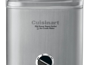 Ice Cream Maker by Cuisinart only $49.98 shipped!