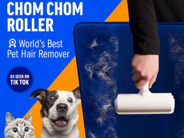 Save $3 on ChomChom Pet Hair Removers $28.95 After Coupon (Reg. $32+) + Free Shipping! 129K+ FAB Ratings!