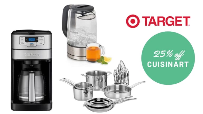 Target | 25% Off Cuisinart Coffee & Cookware