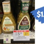$1.75 Ken’s Simply Vinagrette Dressing at Publix