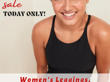 Today Only! Women’s Leggings, Joggers, and Sports Bras from $12 (Reg. $29.99) + Girls’ Activewear!