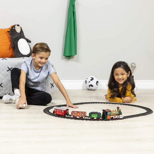 Kids Classic Train Set with Music & Lights $9.99 (Reg. $24.99) – FAB Gift Idea!