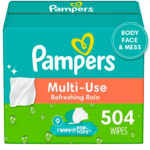 Pampers Baby Wipes (504 Count) only $12.37 shipped!