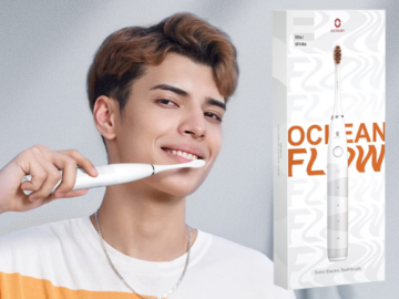 Oclean Electric Toothbrush $31.49 After Coupon (Reg. $35) + Free Shipping! 180 Days Battery Life!