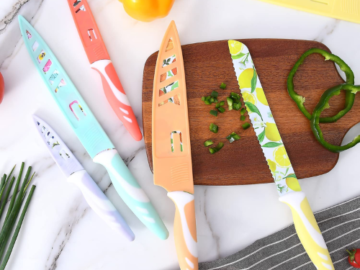 10-Piece Uptrust Kitchen Knife with Blade Guards Set $59.99 Shipped Free (Reg. $80)