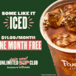 Join the Panera Unlimited Sip Club and get your first month of Endless Drinks FREE + score a Free Custom Tumbler from Shutterfly!