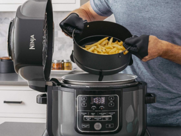 Ninja Foodi 6.5 Quart Pressure Cooker, Scratch & Dent $59.99 – tested to be in full working condition!