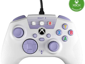 REACT-R Controller Wired Game Controller $24.95 (Reg. $40) – FAB Ratings! Licensed for Xbox Series X & Xbox Series S, Xbox One & Windows