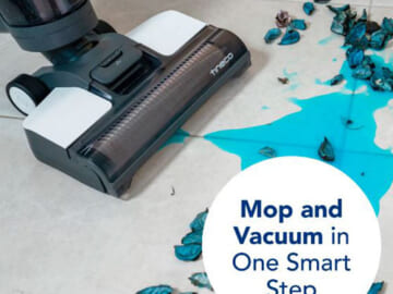 Tineco Floor One S2 Smart Cordless Wet/Dry Vacuum Cleaner and Floor Washer $179 Shipped Free (Reg. $300)