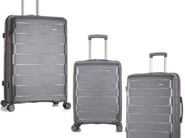 Save Up to 47% off on 3-Piece Rockland Hardside Luggage with Spinner Wheels $160 Shipped Free (Reg. $300) – Various Colors!