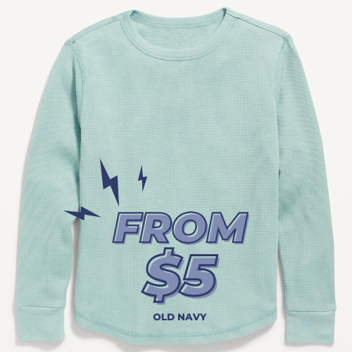 Hurry! Long-Sleeve Tees for Boys from $5 (Reg. $14.99) + for Women, Men and Girls! thru 12/18!