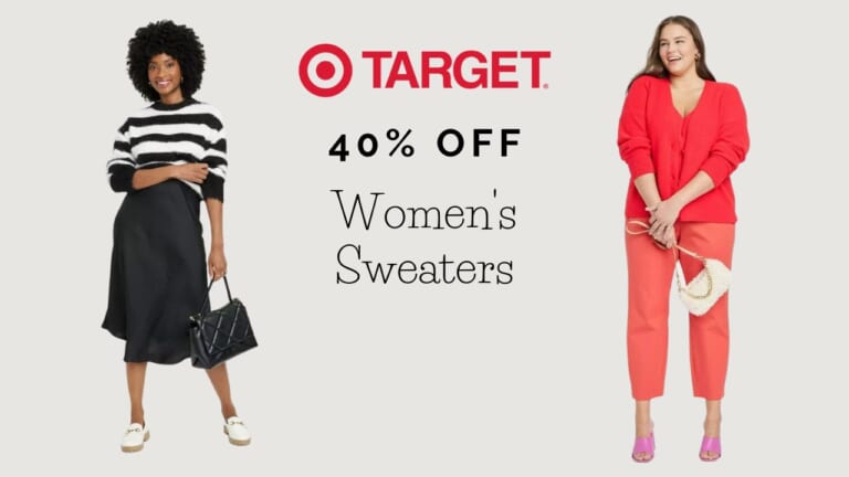Target | 40% Off Women’s Sweaters