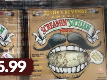 $5.99 Screamin Sicilian Pizza at Lowes Foods