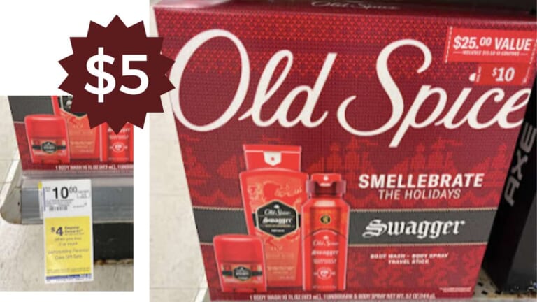 $5 Old Spice Swagger Gift Sets ($25 Value) at Walgreens