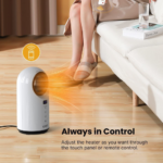 Today Only! Electric Space Heater for Indoor Use with Remote $47.99 Shipped Free (Reg. $89.99) – FAB Ratings! 1.3K 4.2/5 Stars!