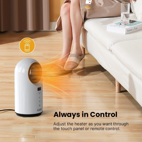 Today Only! Electric Space Heater for Indoor Use with Remote $47.99 Shipped Free (Reg. $89.99) – FAB Ratings! 1.3K 4.2/5 Stars!