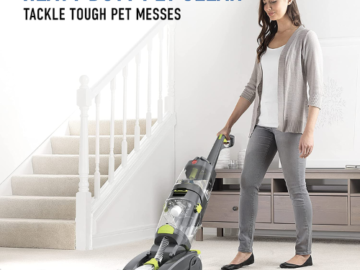 Hoover Pro Clean Pet Upright Carpet Cleaner $99 Shipped Free (Reg. $180) – 1K+ FAB Ratings! LOWEST PRICE! Includes 2 Sample Bottles of Cleaning Solution!