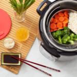 Instant Pot Official Round Cook/Bake Pan with Lid & Removable Divider $13.24 (Reg. $17.99) – Made from stainless steel and BPA-free silicone!