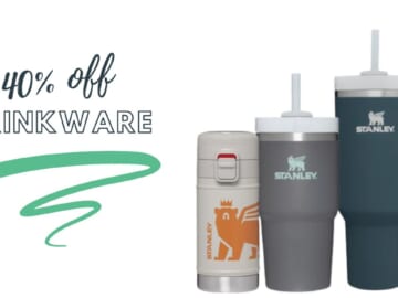 40% Off Stanley Drinkware for First Responders, Teachers & Students