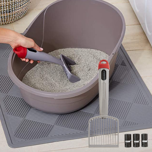 Amazon Basics Litter Scoop with Built-in Waste Bag Dispenser and 60 Bags $3.79 (Reg. $13.41) – 3K+ FAB Ratings!